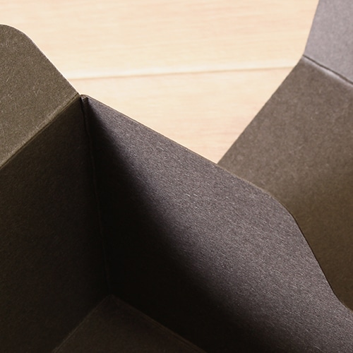 サガシキ パウンドケーキ箱 チャコール 50枚入 PUD003AA_S_100 50枚/束(ご注文単位2束)【直送品】