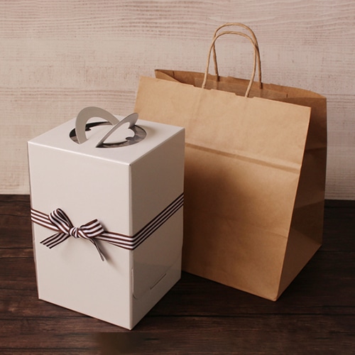 サガシキ 手提げ紙袋 クラフト85 100枚入 PAB023AA_S_100 100枚/束(ご注文単位1束)【直送品】