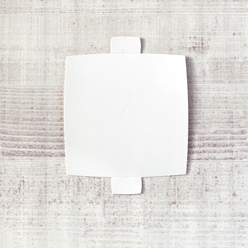 サガシキ ケーキトレー nw紙トレー 角 ホワイト 4号 50枚入 NWT007AA_S_50 50枚/束(ご注文単位1束)【直送品】