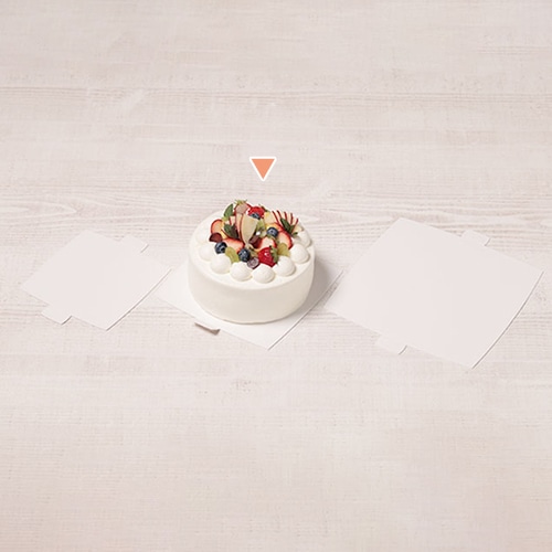 サガシキ ケーキトレー nw紙トレー 角 ホワイト 5号 50枚入 NWT008AA_S_50 50枚/束(ご注文単位1束)【直送品】