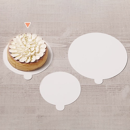 サガシキ ケーキトレー nw紙トレー 丸 ホワイト 5号 50枚入 NWT011AA_S_50 50枚/束(ご注文単位1束)【直送品】