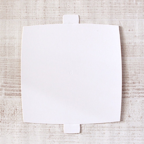 サガシキ ケーキトレー nw紙トレー 角 ホワイト 6号 50枚入 NWT009AA_S_50 50枚/束(ご注文単位1束)【直送品】