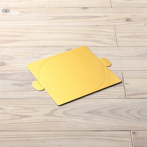 サガシキ ケーキ用紙トレー　ゴールド 4号サイズ　50枚入 TRY001AA＿S＿50 50枚/束（ご注文単位1束）【直送品】