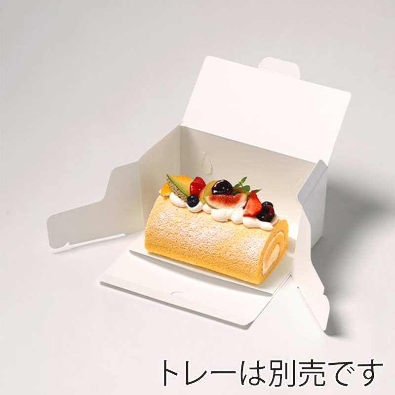 サガシキ nwロールケーキ箱 N式 50枚/束(ご注文単位2束)【直送品】