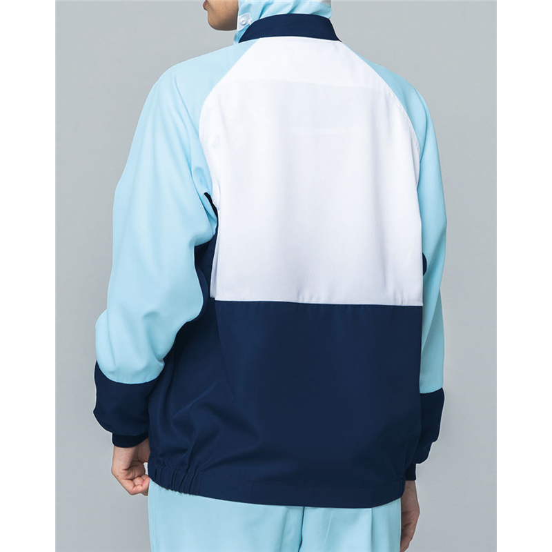 サーヴォ 男女兼用 長袖ジャンパー M ネイビー×アイスブルー SZ360-NB 1枚(ご注文単位1枚)【直送品】