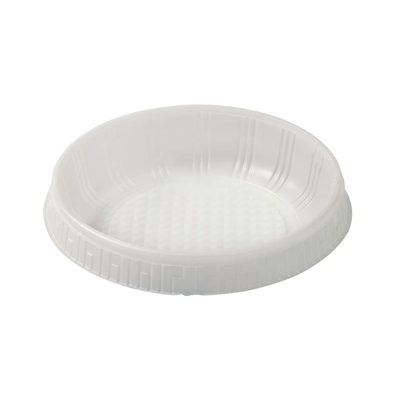 ケーピープラテック 丼容器 KNB-200 中皿アサ ナチュラル 50枚/袋（ご注文単位8袋）【直送品】