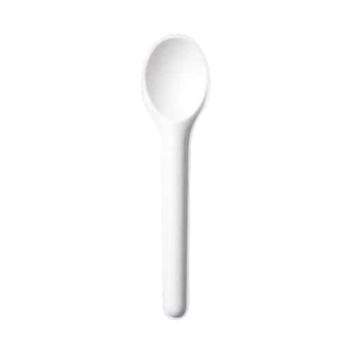 ケーピープラテック バンガルプスプーン 155 ホワイト 100枚/袋（ご注文単位10袋）【直送品】