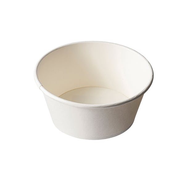 ケーピープラテック 紙カップ容器 KM丼鉢 本体 130-500 白 50枚/袋（ご注文単位12袋）【直送品】