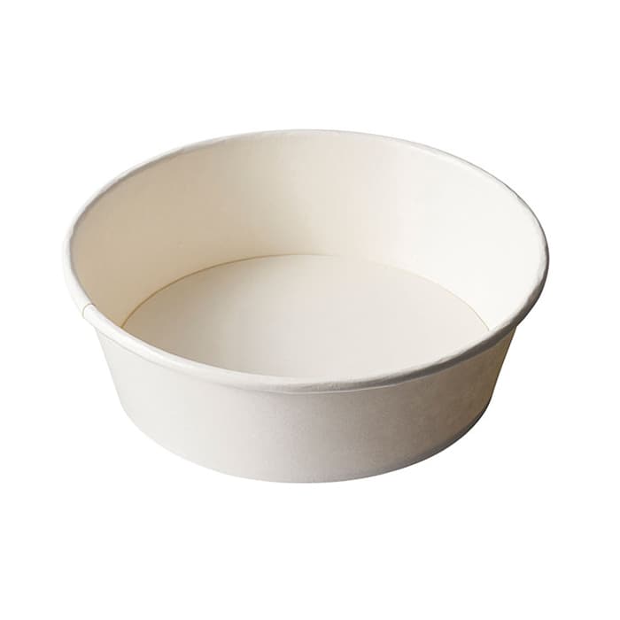 ケーピープラテック 紙カップ容器 KM丼鉢 本体 175-800 白 50枚/袋（ご注文単位6袋）【直送品】