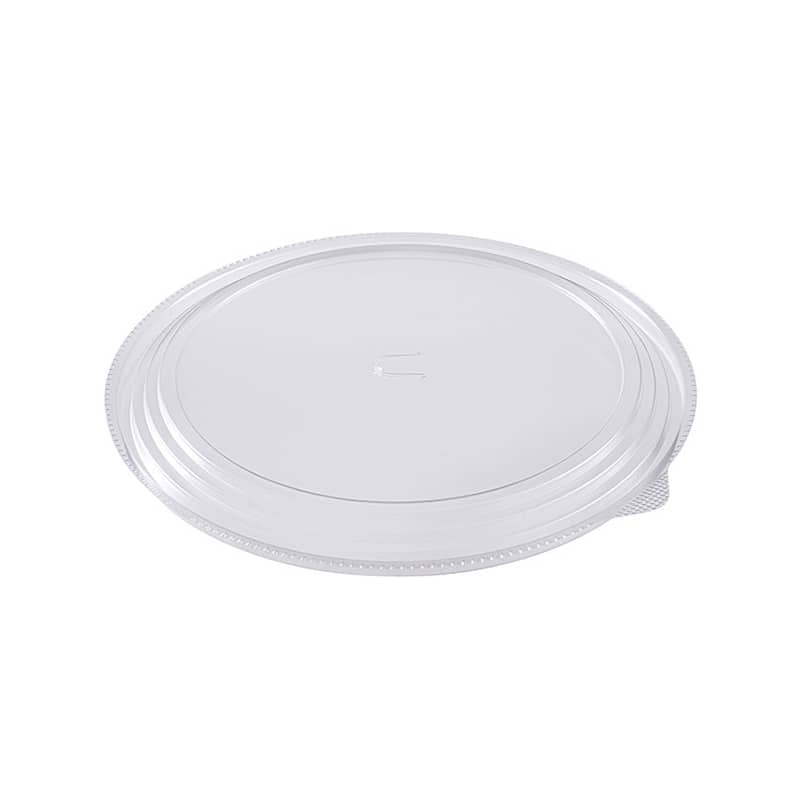 ケーピープラテック 紙カップ容器 KM丼鉢 中皿用嵌合フタ 175 50枚/袋（ご注文単位6袋）【直送品】