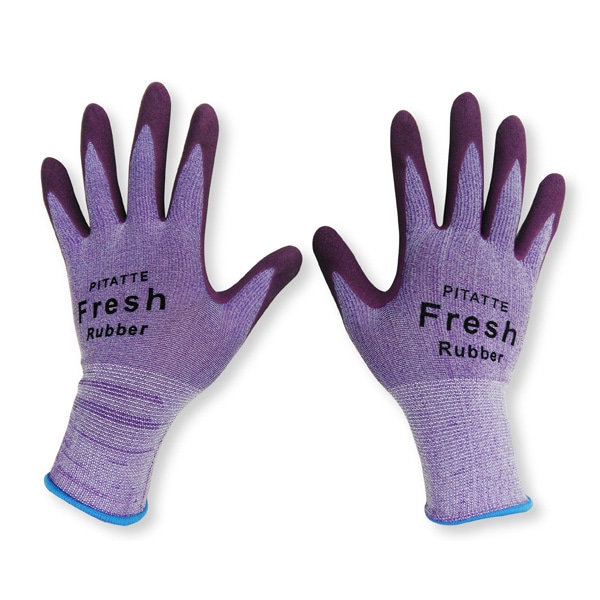 ジェイワークスプランニング ゴム背抜き手袋 ぴたっ手フレッシュ ラバー LL JK-021 1組（ご注文単位12組）【直送品】