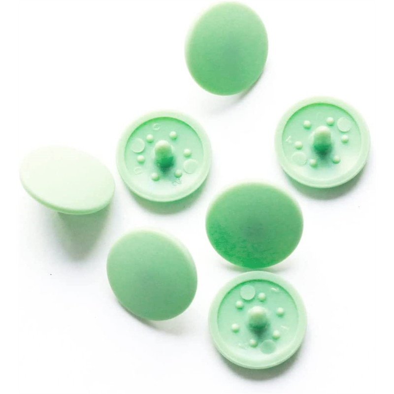 CHERRY LABEL SUN GRIP プラスチックスナップ ミントグリーン 13mm 12組入 SG-MG 1袋（ご注文単位1袋）【直送品】