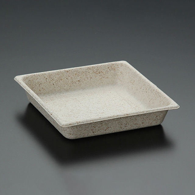 青果容器 WB麦バガストレー 14-14 50枚/袋(ご注文単位20袋)【直送品】