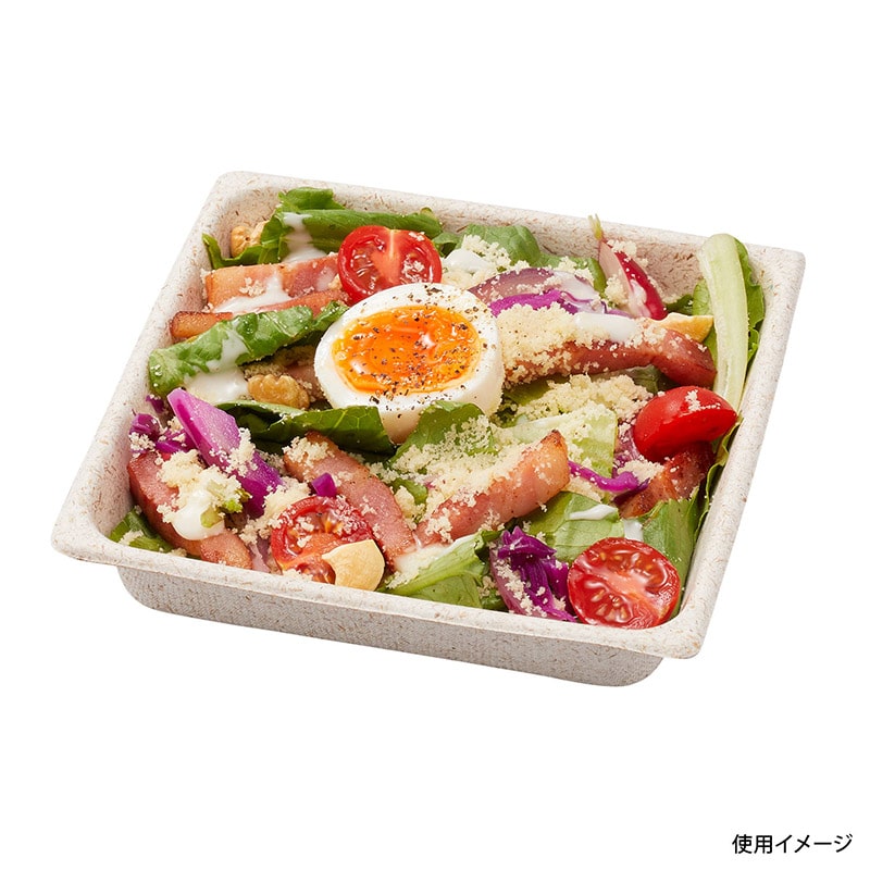 青果容器 WB麦バガストレー 14-14 50枚/袋(ご注文単位20袋)【直送品】