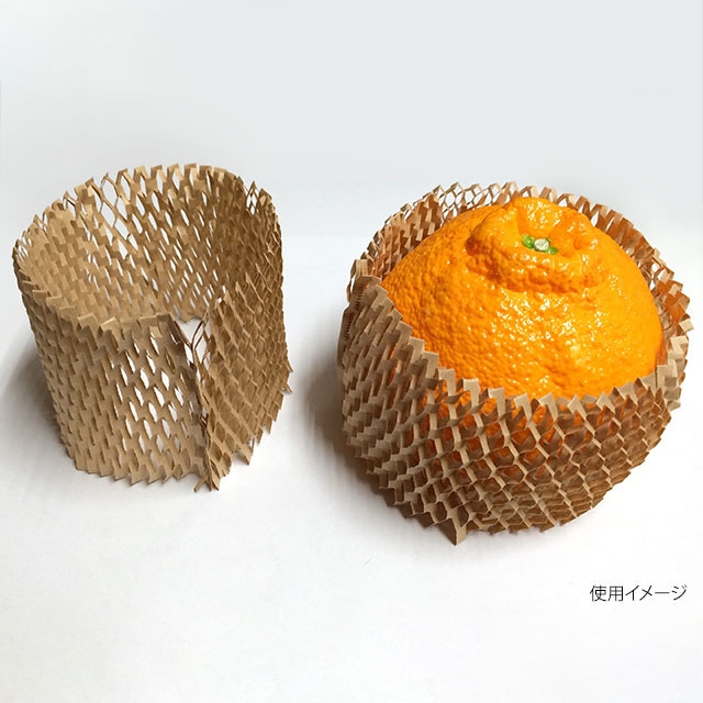 フルーツキャップ　未晒紙   100枚/袋（ご注文単位10袋）【直送品】