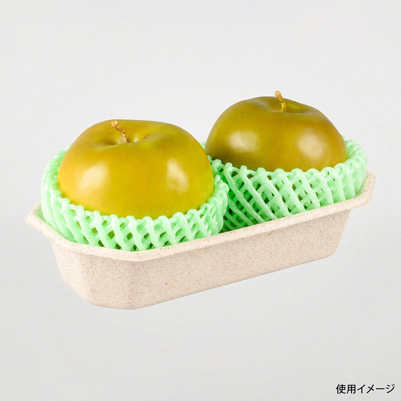 青果容器 WB麦バガス フルーツ 2M 50枚/袋(ご注文単位20袋)【直送品】