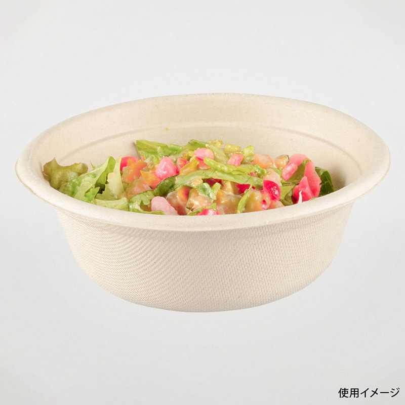 惣菜サラダ容器 BBボウル 500 50枚/袋(ご注文単位12袋)【直送品】