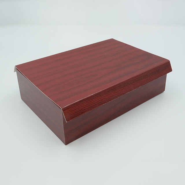 仕出容器　朱漆　貼箱 1合  10個/袋（ご注文単位8袋）【直送品】