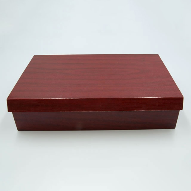 仕出容器 朱漆 貼箱 1.5合 10個/袋(ご注文単位8袋)【直送品】