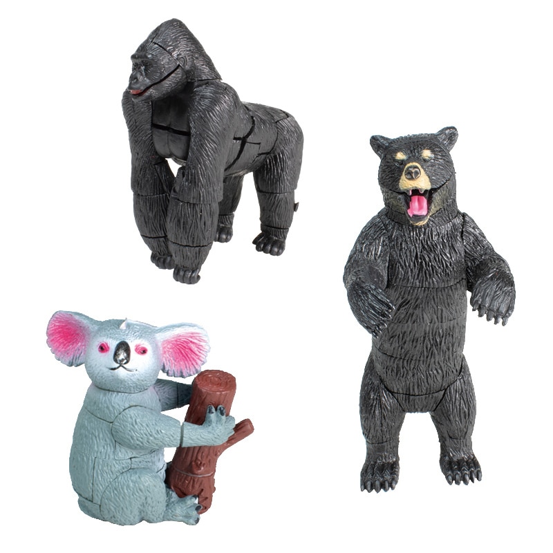 エール パズルフィギュア 動物編 PF0003AS 1個（ご注文単位12個）【直送品】