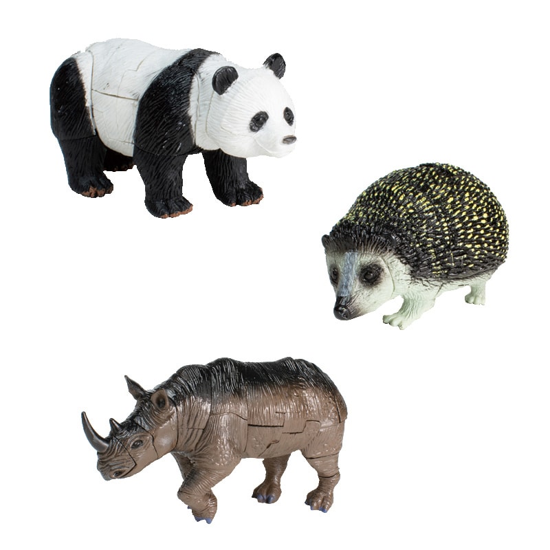 エール パズルフィギュア 動物編 PF0003AS 1個（ご注文単位12個）【直送品】