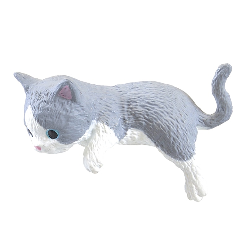 エール フィギュア ふちやすみ にゃんこ BB0001AS 1個（ご注文単位10個）【直送品】