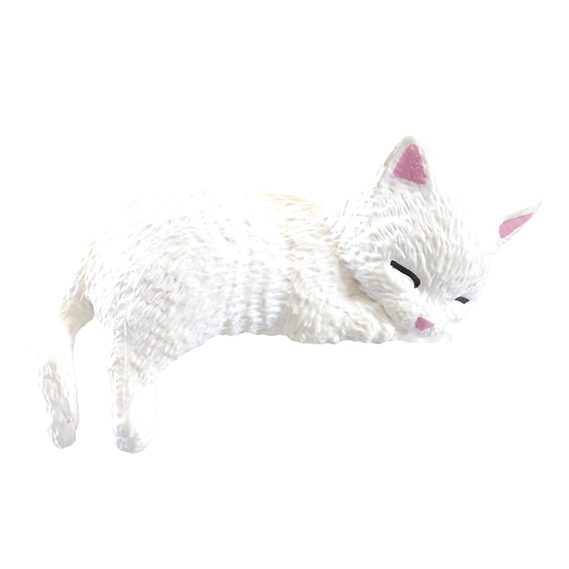 エール フィギュア ふちやすみ にゃんこ BB0001AS 1個（ご注文単位10個）【直送品】