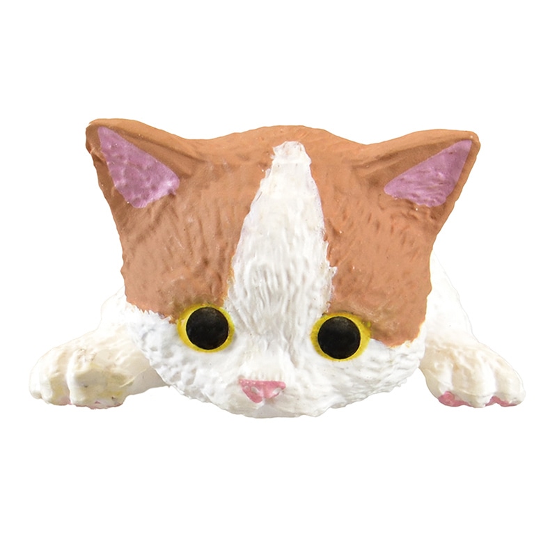 エール フィギュア ふちやすみ にゃんこ BB0001AS 1個（ご注文単位10個）【直送品】