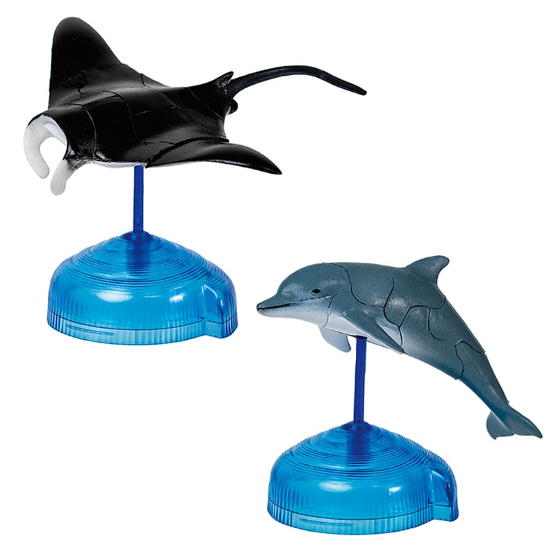 エール パズルフィギュア 海の生き物編 PF0004AS 1個(ご注文単位12個)【直送品】