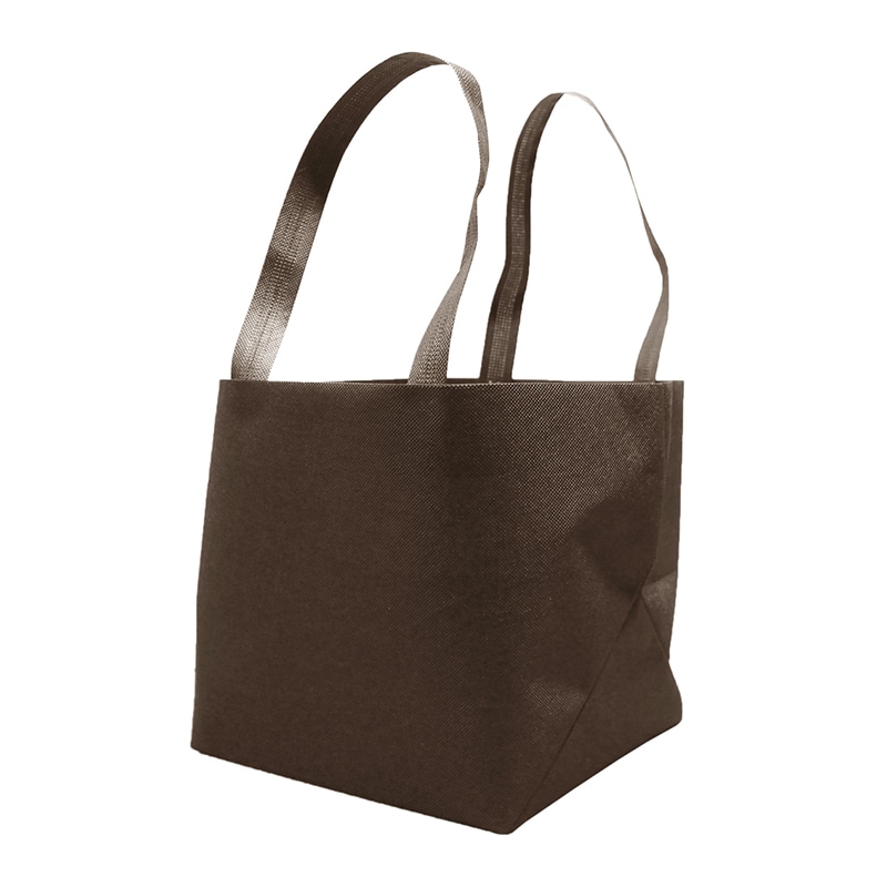 マッセ 手提げ不織布バッグ ニューショコラバッグ S R-81 1束(ご注文単位1束)【直送品】