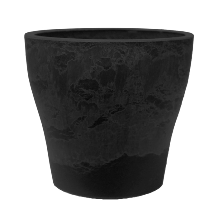 マッセ フラワーポット　マーブル SS　ブラック C-247 1個（ご注文単位4個）【直送品】