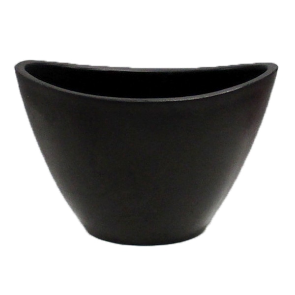 マッセ フラワーポット　ボート S　ブラック C-260 1個（ご注文単位4個）【直送品】
