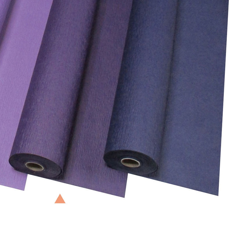 マッセ ラッピングロール ソリッドクレープ75 No.7 パープル 220007 1本(ご注文単位1本)【直送品】