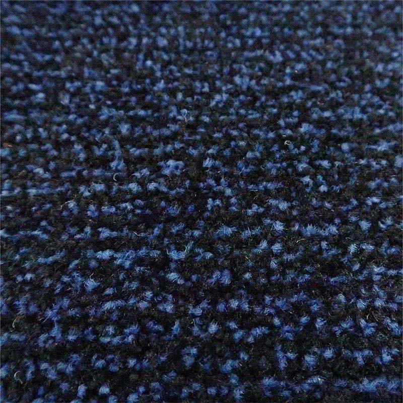 クリーンテックス・ジャパン 玄関マット アイアンホース ストライプ ブルー/ブラック 75×90cm BY00014 1枚(ご注文単位1枚)【直送品】