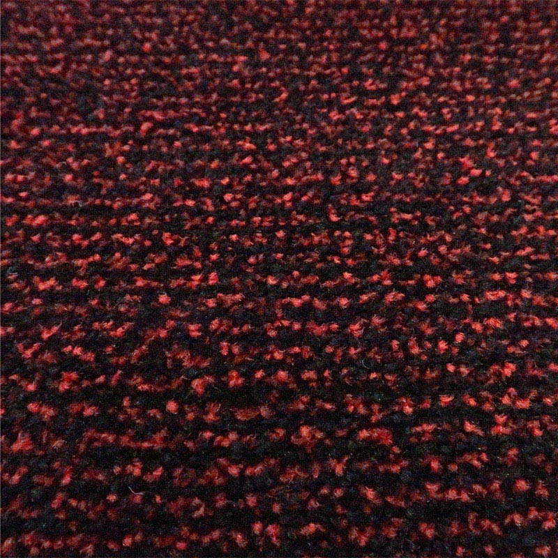 クリーンテックス・ジャパン 玄関マット アイアンホース ストライプ ブラック/スカーレット 90×120cm BY00019 1枚(ご注文単位1枚)【直送品】