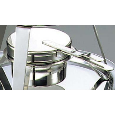 神子島製作所 18-0 フォンデュ固形ランプ チリ鍋スタンドセット兼用 1個(ご注文単位1個)【直送品】