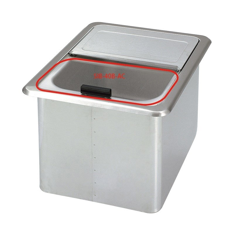 スギコ産業 アイスビン用アクリル蓋 SA1413-SIB-40B-AC 1個(ご注文単位1個)【直送品】