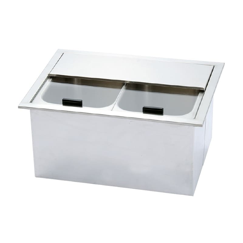 スギコ産業 2槽式アイスビン ST0951-SIB-65WB 1個（ご注文単位1個）【直送品】