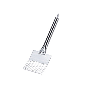 スギコ産業 18-8 パイプ柄ターナー フック付 360mm SA0771-SPT-350 1個(ご注文単位1個)【直送品】