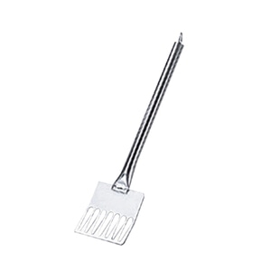 スギコ産業 18-8 パイプ柄ターナー フック付 500mm SA0772-SPT-500 1個（ご注文単位1個）【直送品】