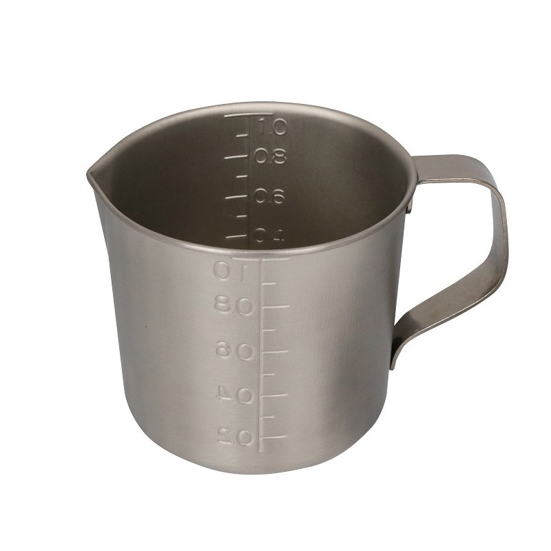 スギコ産業 チタン計量カップ ビーカー 口・手付 1L SA1864-TN-635H 1個（ご注文単位1個）【直送品】