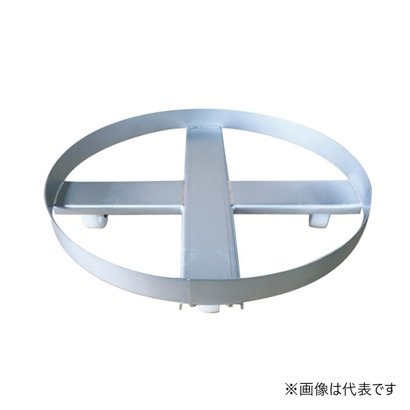 スギコ産業 18-8 大型タンク運搬用台車 ナイロン車 50cm ST1137-DL-4650（50cm） 1個（ご注文単位1個）【直送品】