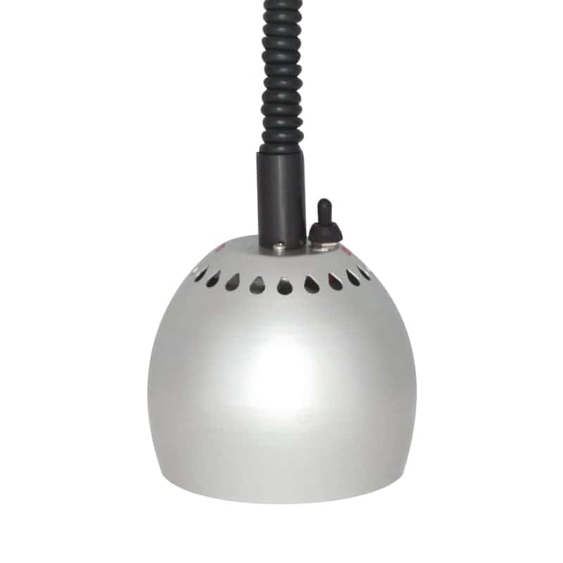 スギコ産業 丸型ランプウォーマー コロン フレキシブルタイプ 手元スイッチ付 シルバー SA2253-SL-178A3 1個（ご注文単位1個）【直送品】