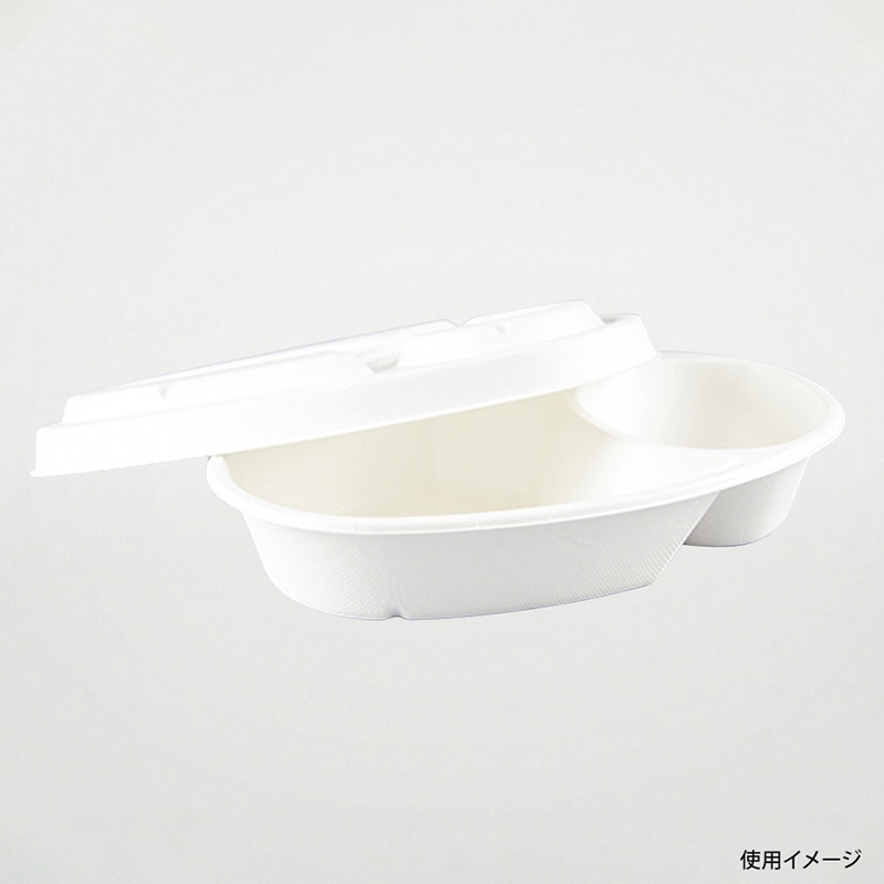 カレー容器 ABカレー ラミ 本体 C-1 50枚/袋(ご注文単位9袋)【直送品】