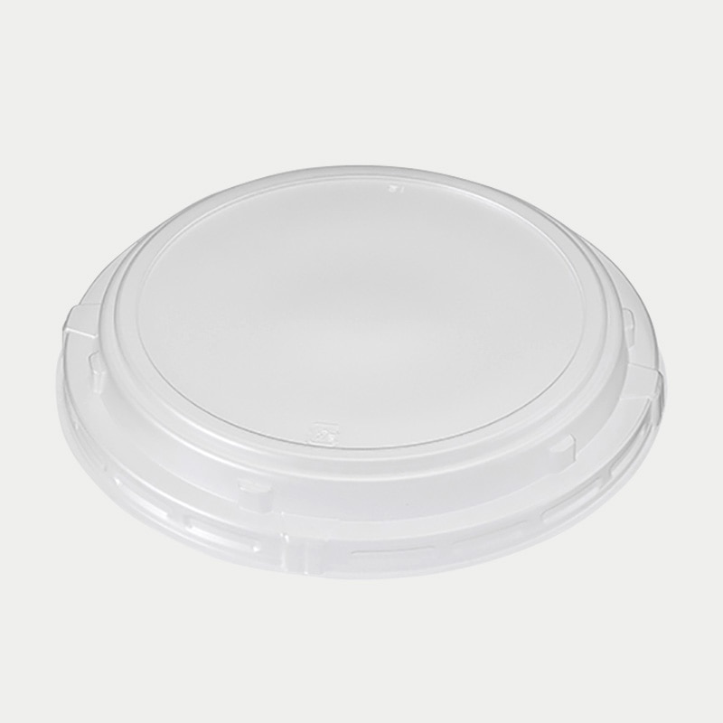 弁当容器　ファルカタ丸　透明蓋 148  100枚/袋（ご注文単位6袋）【直送品】