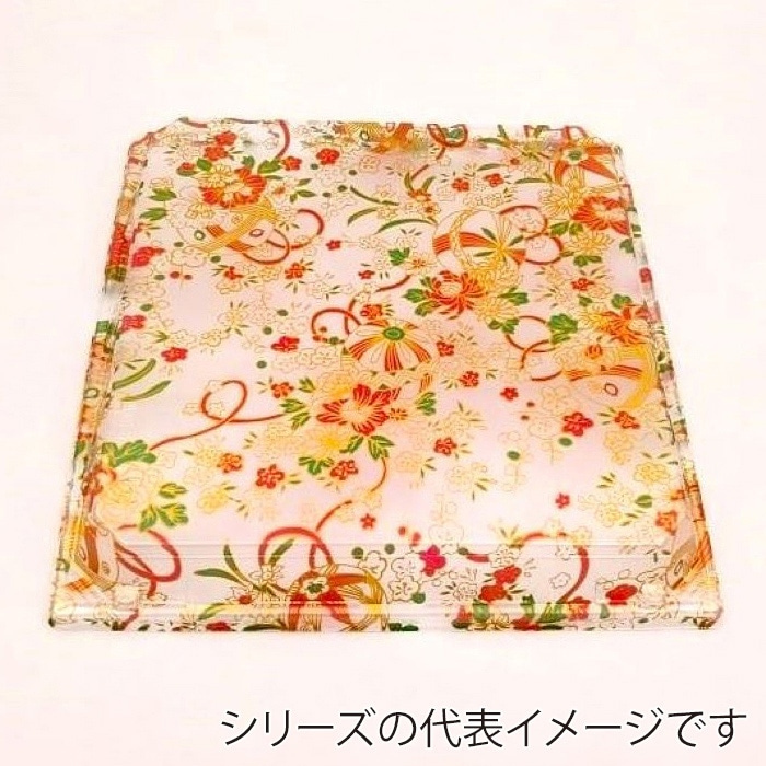 ニシキ プラスチック皿 角皿 浅フタ S-16 手まり 20枚/袋（ご注文単位16袋）【直送品】