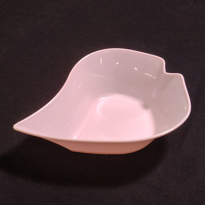 ニシキ プラスチック皿 若桜 13 ピンク 25枚/袋(ご注文単位16袋)【直送品】