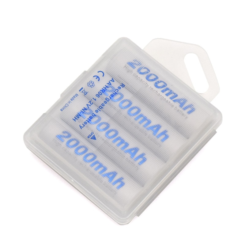 プラタ ニッケル水素充電池 単4形 4本セット nk-aaa 1箱(ご注文単位1箱)【直送品】