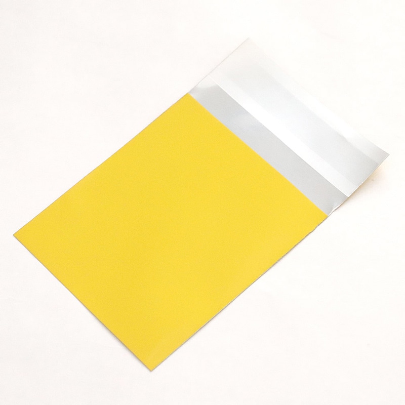 ナニワパック アルミ蒸着袋 テープ付 イエロー YLAT7-8 100枚入 100枚/袋（ご注文単位10袋）【直送品】