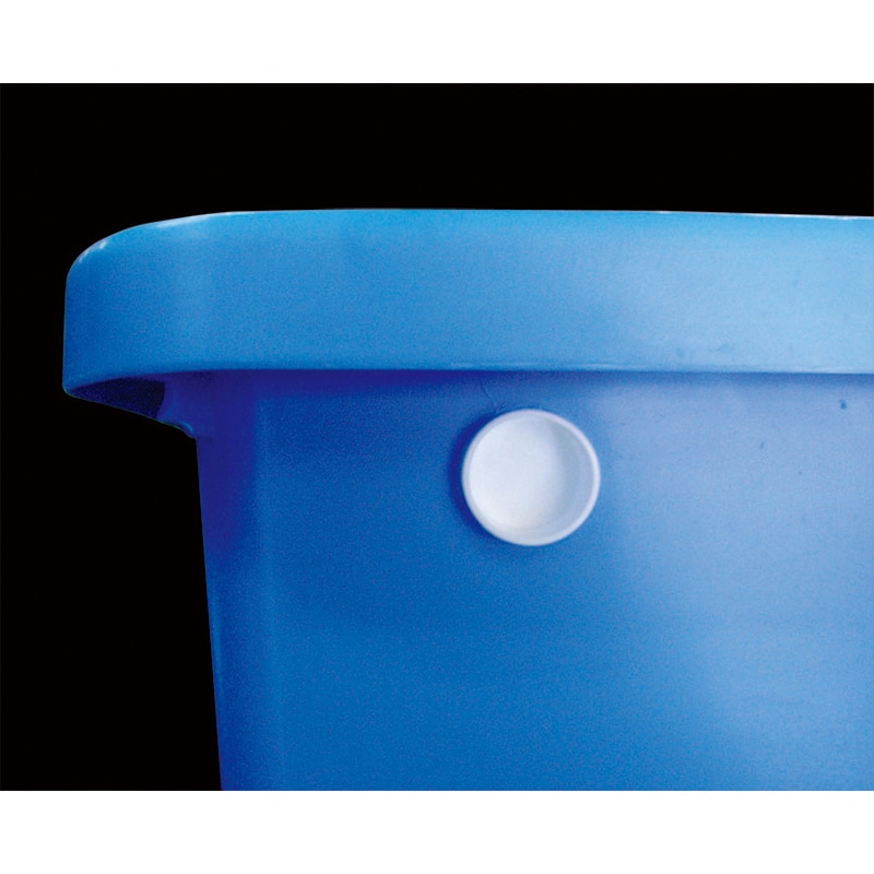 リブウェル プラスチックコンテナ キヴォトス 180 ブルー 1個（ご注文単位4個）【直送品】